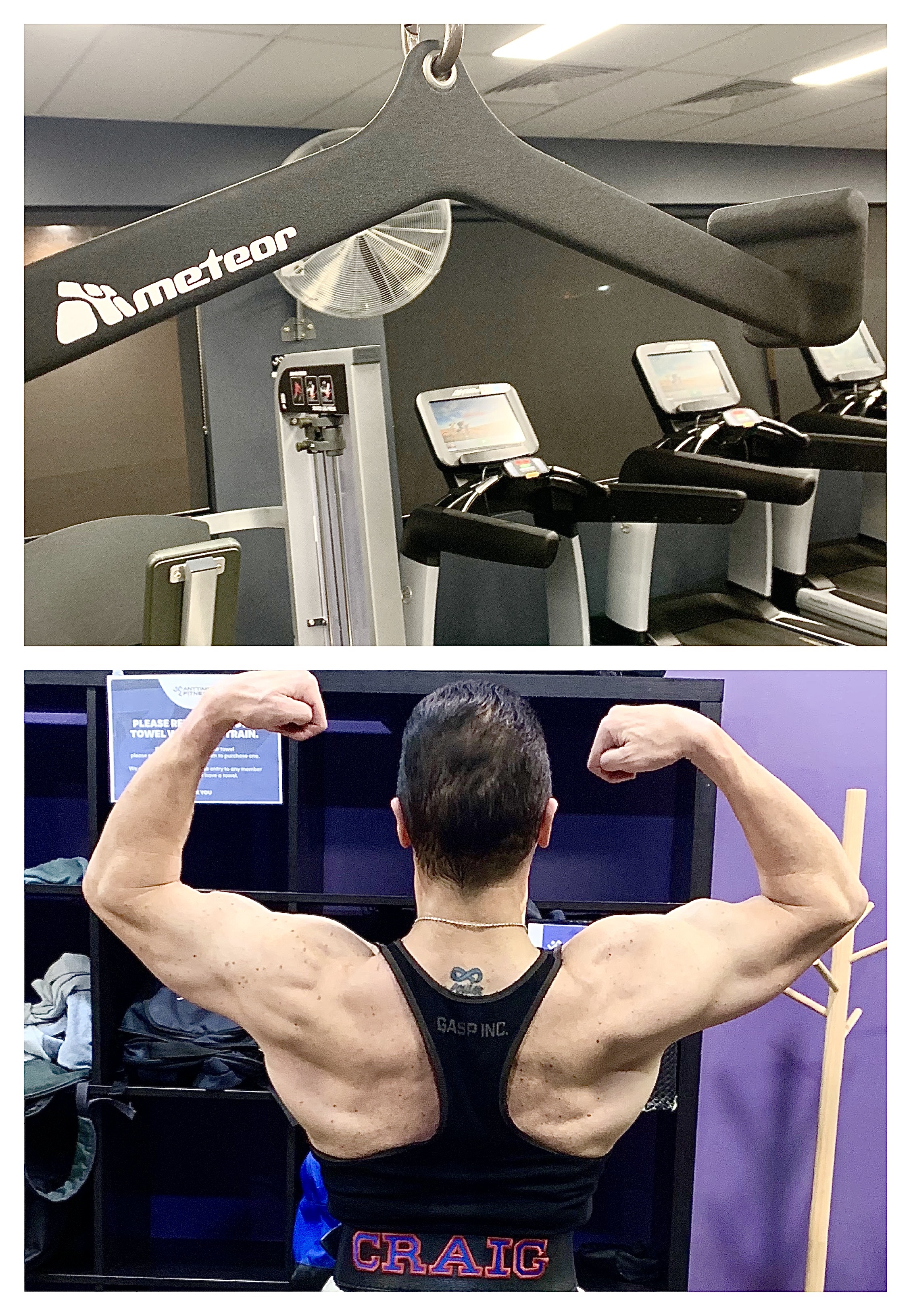 CW’s new back training toys!!! – Bodychisel by Craig.